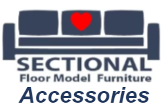 "Name Brand" Floor Model Modular Sectional Accessories