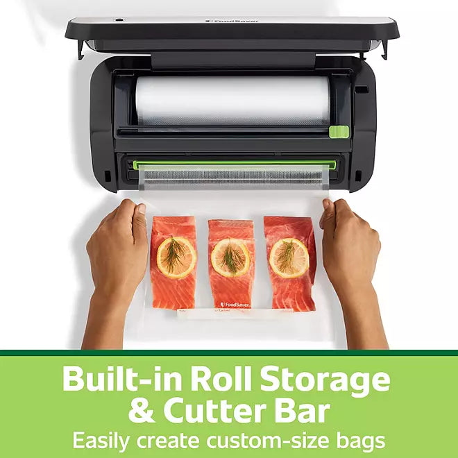 FoodSaver Preserve Vacuum Sealer, Special Value 14-Piece Starter Kit with Vacuum Seal Roll and Bags