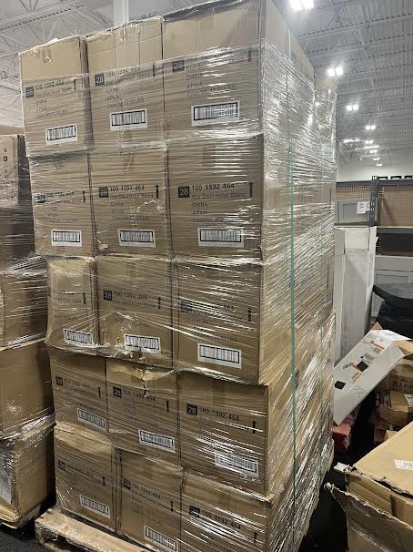 HAMPTON BAY STAR STEEL HOSE STAND -Pallet of 60 units