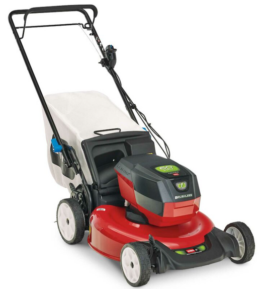 Toro Model 21357 60V Max* 21 in. (53cm) Recycler® Self-Propel w/SmartStow® Lawn Mower with 5.0Ah Battery 21357