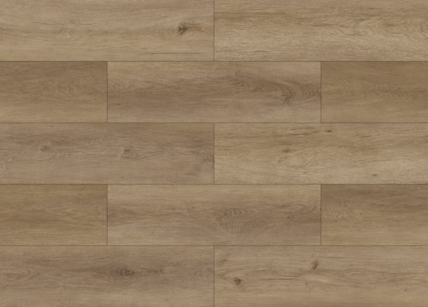 Canela - 12 mil - Wood Embossed - 7"x48" - 12 mil / 4.5 mm SPC Rigid Core Click Floating