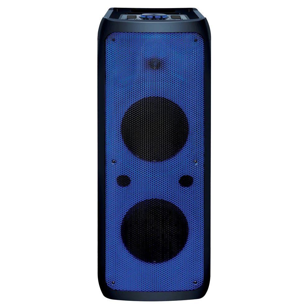 Supersonic iq-7010djbt 2x 10” Portable Bluetooth® Speaker with True Wireless Technology