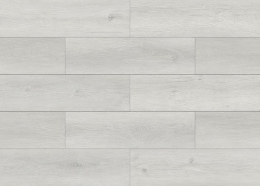 Off white - 20 mil - Wood Embossed - 7"x48" - 20 mil / 5 mm SPC Rigid Core Click Floating