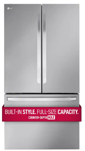 LG LRFCS25D3S 25 Cu. ft. Stainless French Door Refrigerator