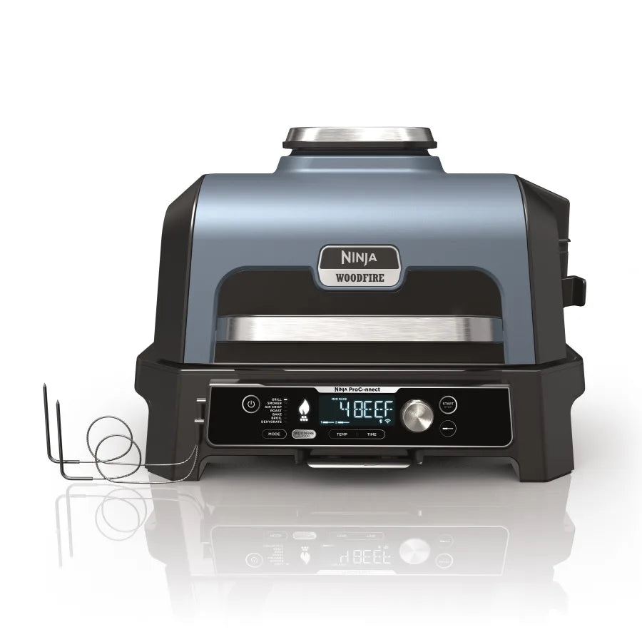 Ninja Woodfire® Pro 4-in-1 XL Outdoor Grill & Smoker with Built-in Thermometer