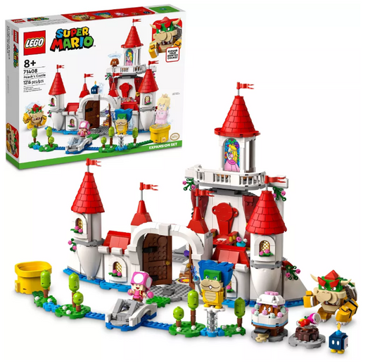 LEGO Super Mario Peach Castle Expansion Set Toy 71408