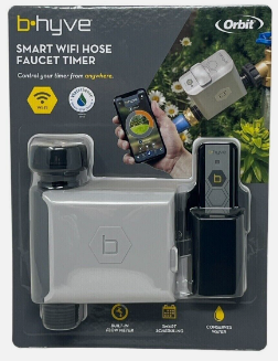 Orbit B-Hyve Smart Hose Faucet Irrigation Controller/Wi-Fi Hub With Timer
