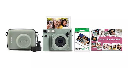 Fujifilm instax Wide 400 Instant Printer Bundle, Green