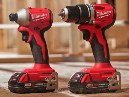 Milwaukee M18 Drill/Driver Combo Kit Compact Brushless 2 Tool 3692-22CT