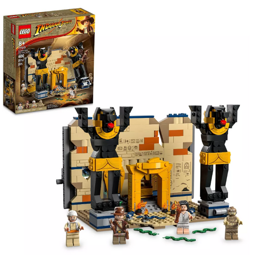 LEGO Indiana Jones Raiders of the Lost Ark Escape from the Lost Tomb Building 77013