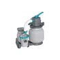 Bestway Power Steel 18’ x 48” Round Above Ground Pool Set with 1,500 gal. Sand Filter Pump