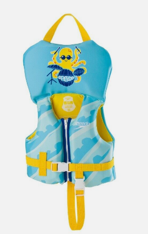 Speedo infant PFD life jacket vest - sky blue