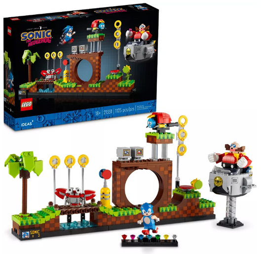 LEGO Ideas Sonic the Hedgehog Green Hill Zone Set 21331