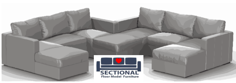 "Name Brand" Floor Model Modular Sectionals