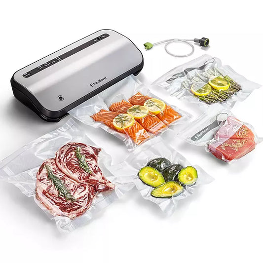 FoodSaver Preserve Vacuum Sealer, Special Value 14-Piece Starter Kit with Vacuum Seal Roll and Bags