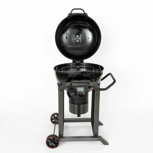 22.5 in. SmartTemp Kettle Charcoal Grill in Black with Stand Retail $399.99