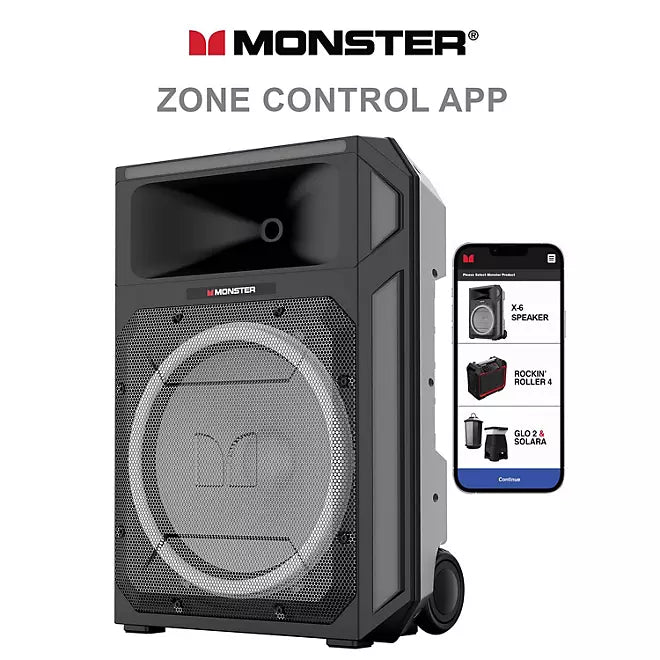 Monster All-in-One PA X6  Bluetooth Speaker System