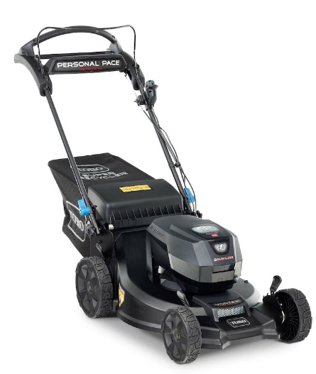 Toro Model 21566 60V Max* 21 in. (53 cm) Super Recycler® w/Personal Pace® & SmartStow® Lawn Mower with 7.5Ah Battery