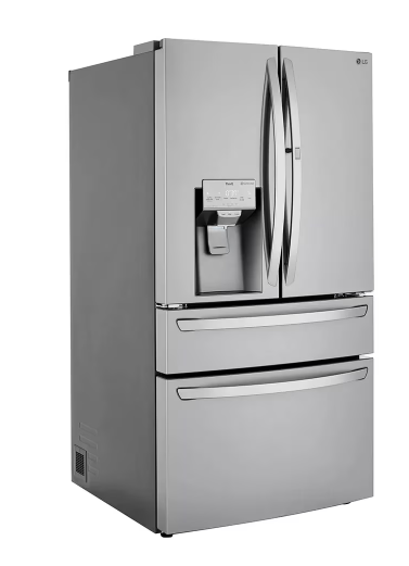 30 cu. ft. 4-Door French Door Refrigerator, Door-In-Door, Full-Convert Drawer, Craft Ice in PrintProof Stainless Steel Model LRMDS3006S