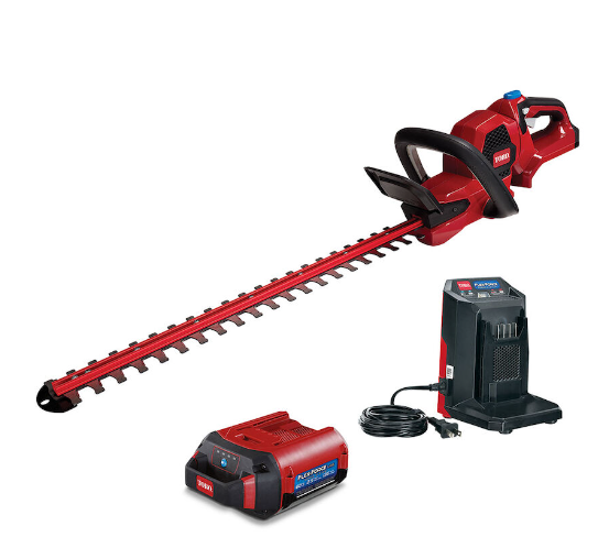 Toro Model 51840 60V MAX* 24 in. (60.96 cm) Hedge Trimmer with 2.5Ah Battery