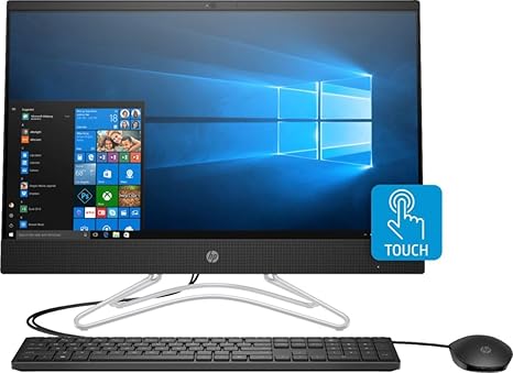 HP All-in-One -Model # 24-DF1527C- 11th Generation Intel® Core™ i5-1135G7 - FHD Touch-Enabled Screen - Intel® Iris® Xe Graphics - 8GB Memory - 512GB SSD Drive - USB Black Wired Keyboard and Mouse Combo - HP Privacy Camera - Windows OS