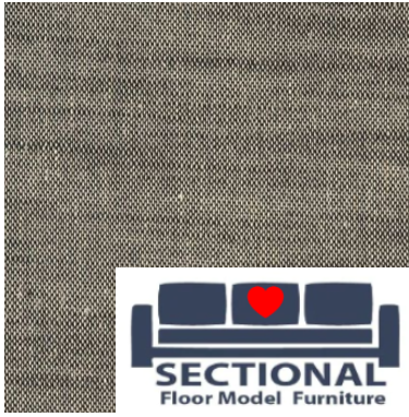 Gray Tweed Seat Cover Set for Floor Model Sectionals