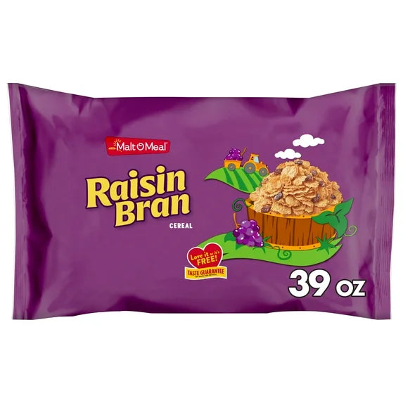 Malt O Meal Rasin Bran Cereal