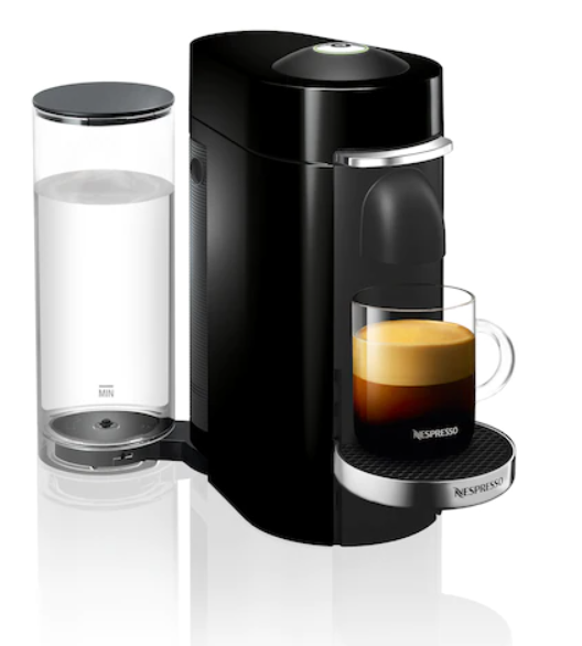 Nespresso Vertuo Plus Deluxe Espresso and Coffee maker Bundle