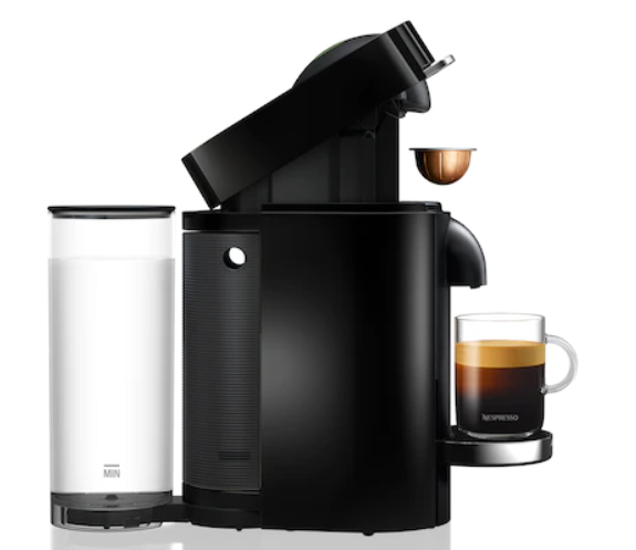 Nespresso Vertuo Plus Deluxe Espresso and Coffee maker Bundle