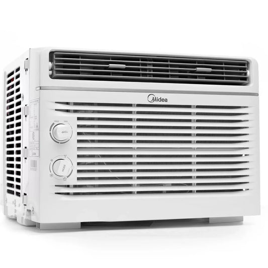 Midea 5,000 BTU Room Window Air Conditioner, Mechanical Control, DOE, For Spaces up to 150 Sq. Ft.