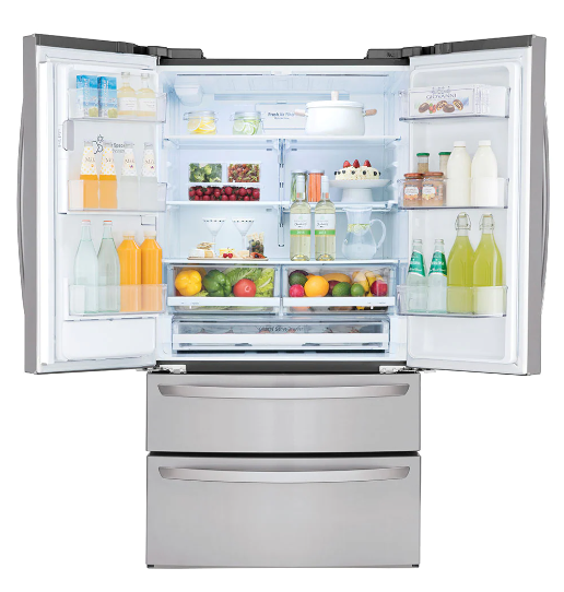 LG 28 cu.ft. Smart wi-fi Enabled French Door Refrigerator - Model LMXS28626S